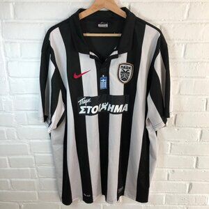 Nike Paok FC 2013-14 Home Soccer Football Jersey Men's XXL